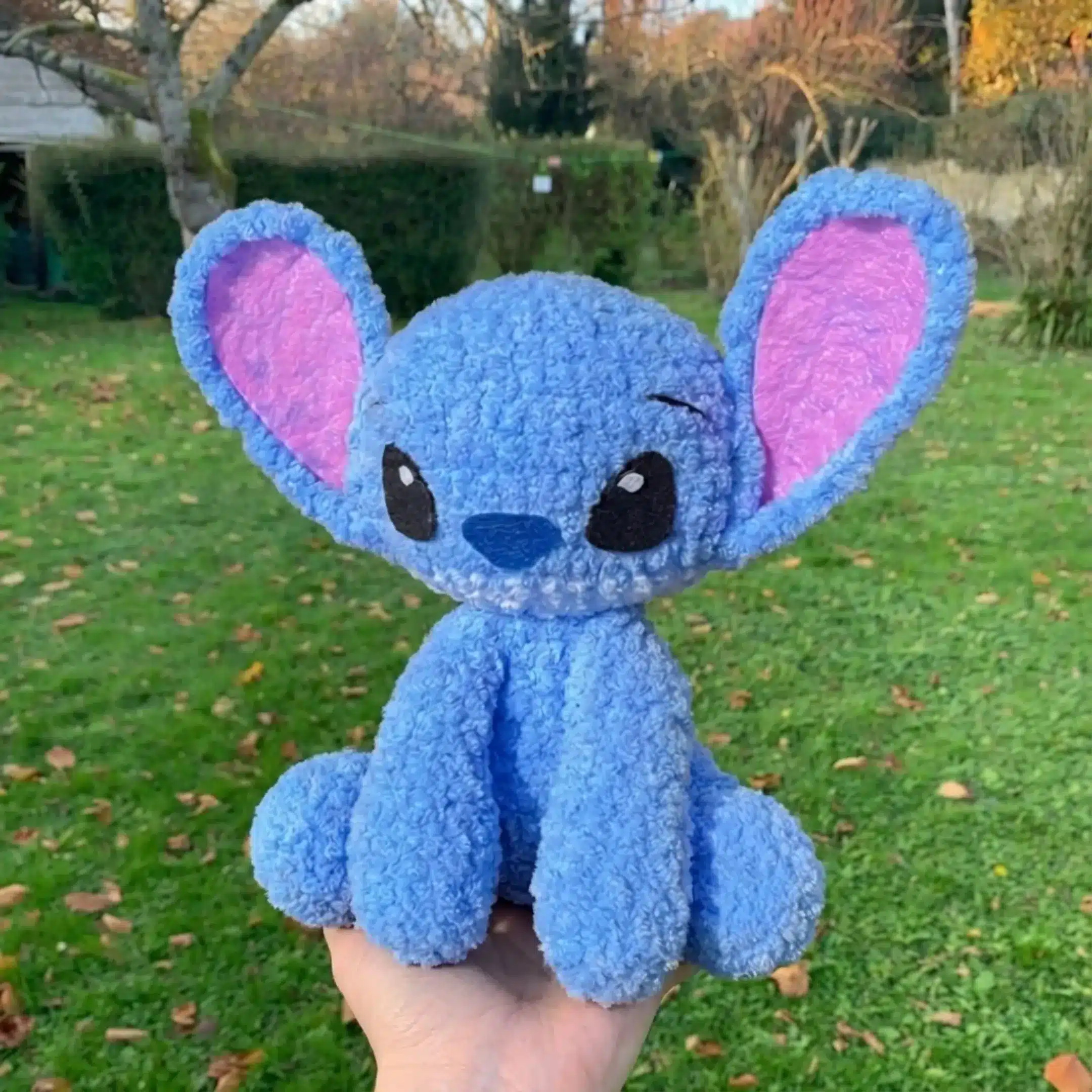 Blue Alien Amigurumi