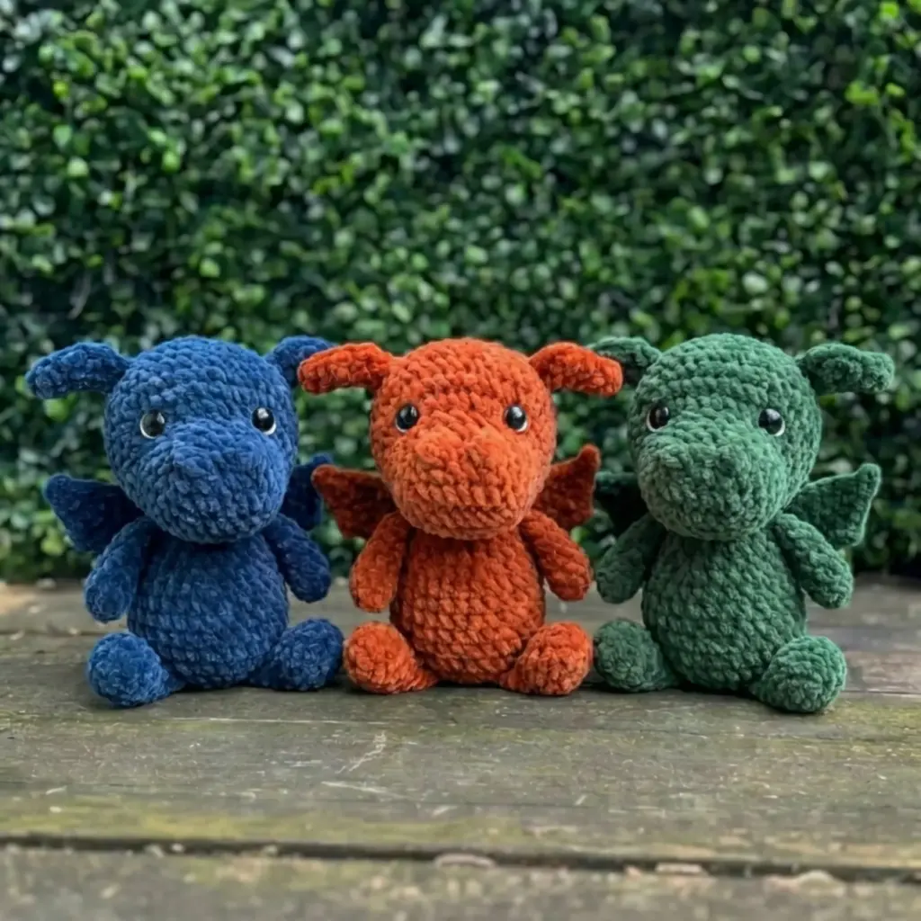 Chunky Dragon Crochet Pattern