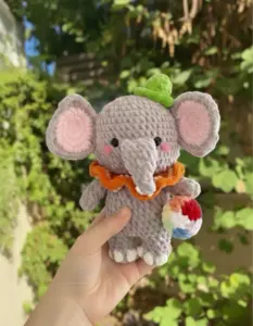 Elephant Family Amigurumi