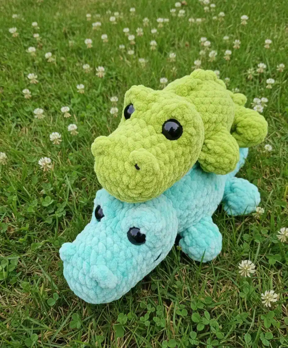 Chompers Crochet Alligator