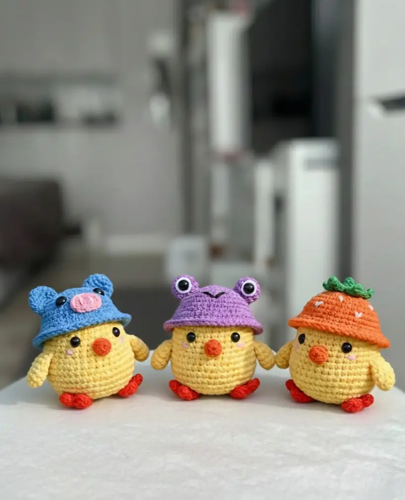 crochet chicken