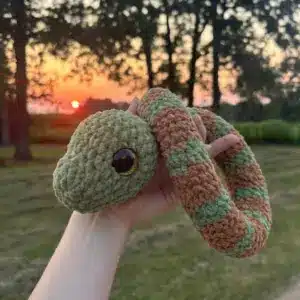 crochet snake pattern