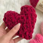mini heart crochet pattern