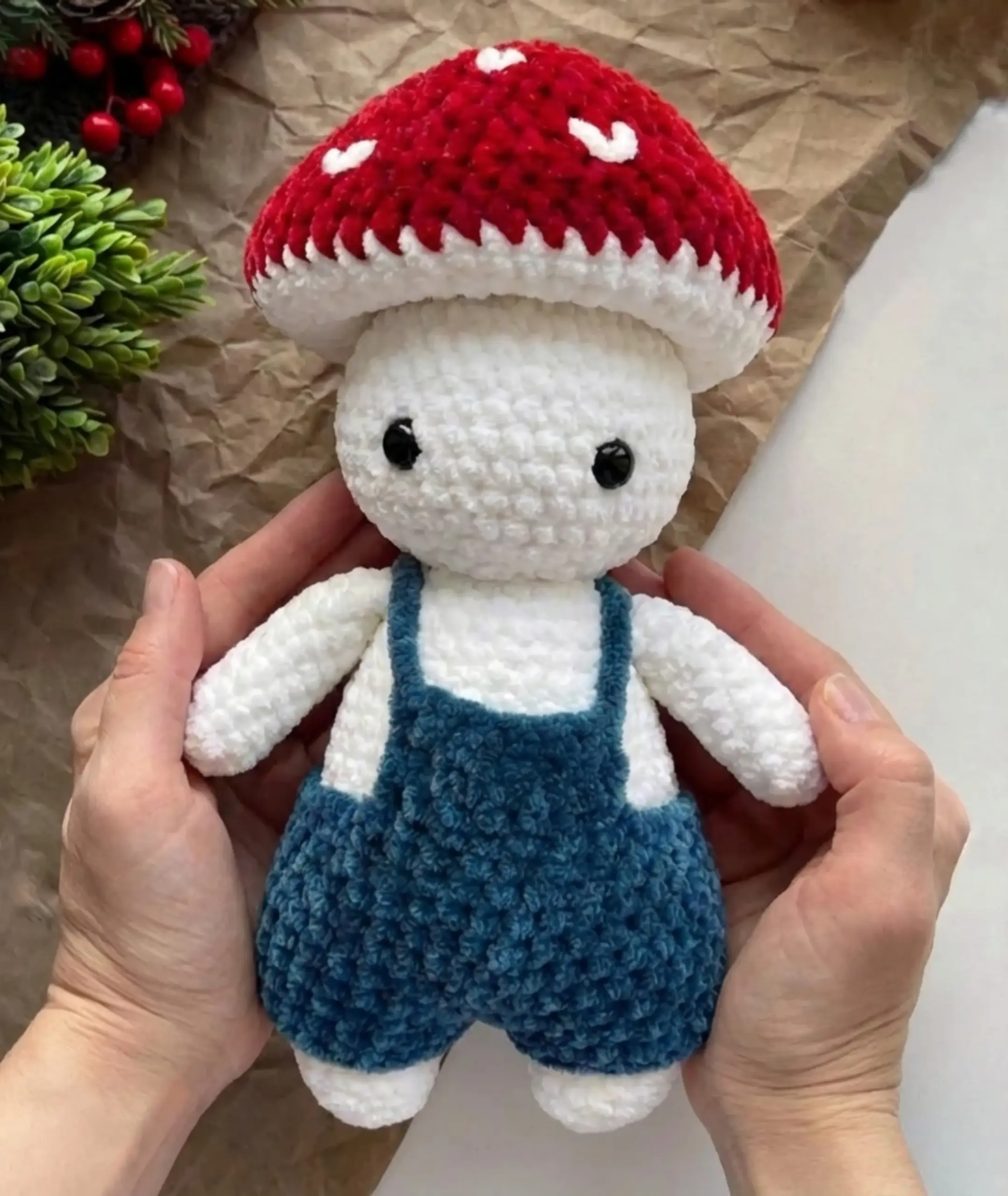 mushroom crochet pattern