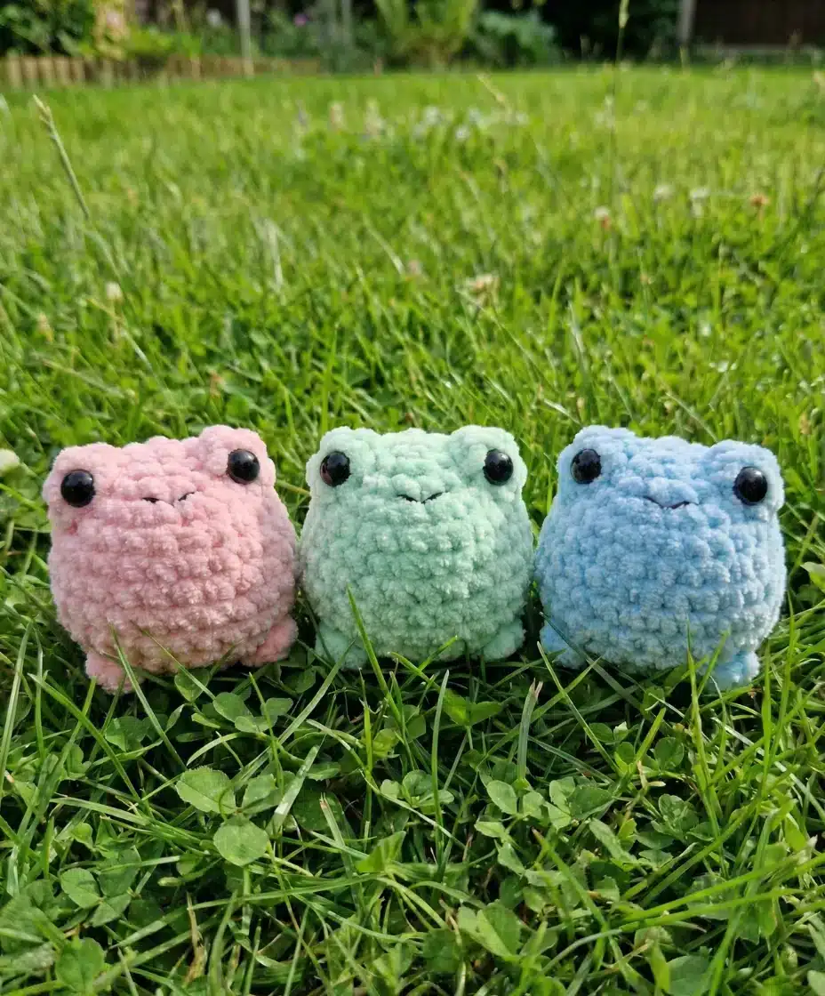 Stackable Frogs Pattern